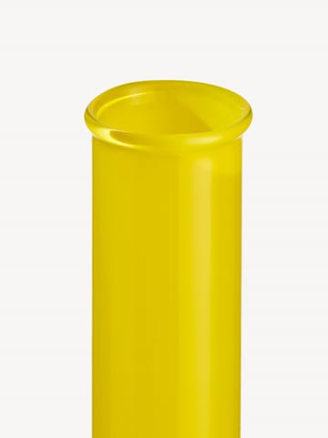 Lab rund flask vas 31,5 cm - Gul - Kosta Boda