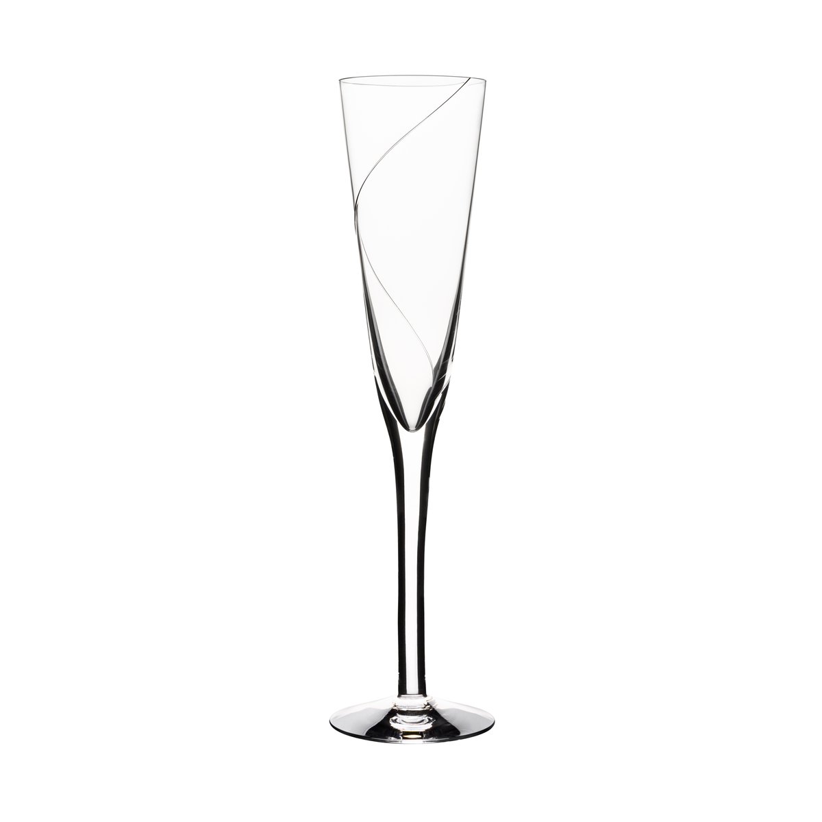 Kosta Boda Line champagneglas 15 cl Klar | Skandinavisk Design | Champagneglas | Transparent