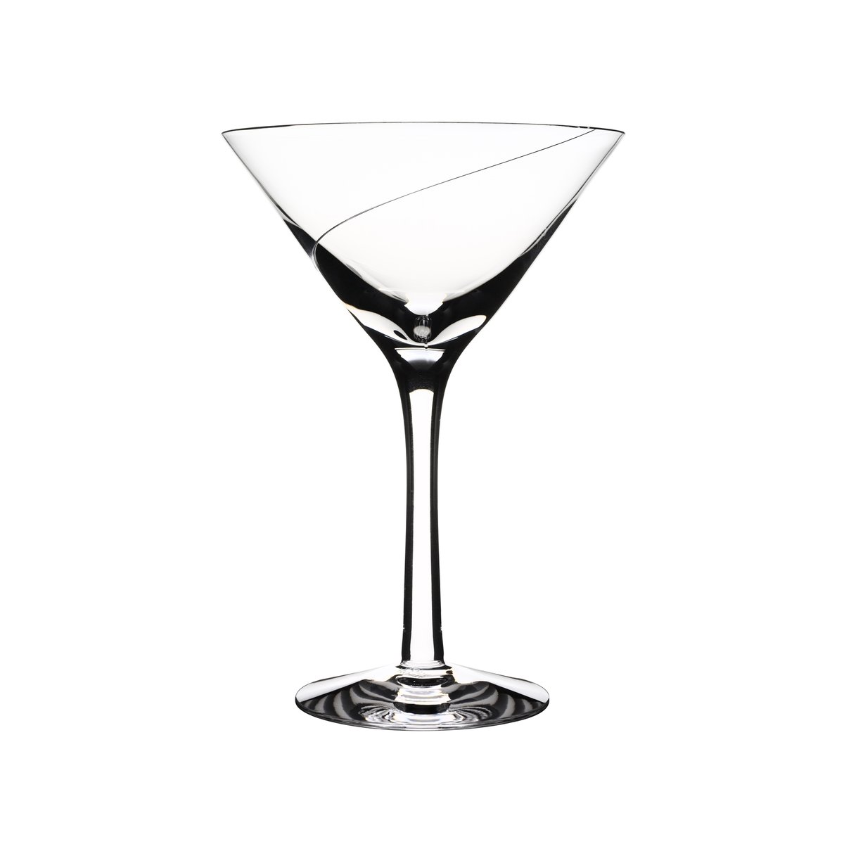 Kosta Boda Line martiniglas 23 cl Klar | Skandinavisk Design | Cocktailglas | Transparent