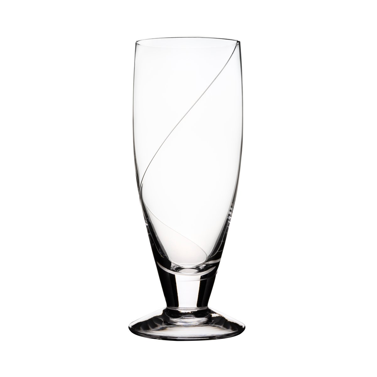 Kosta Boda Line ölglas 50 cl Klar | Skandinavisk Design | Ölglas | Transparent