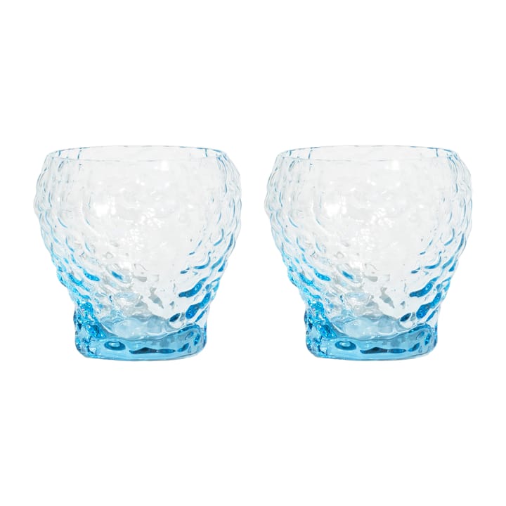 Moss tumbler glas 26 cl 2-pack - Cirkulärt glas - Kosta Boda