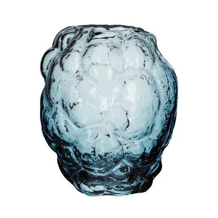 Moss vas cirkulär 11,5 cm, Blå Kosta Boda