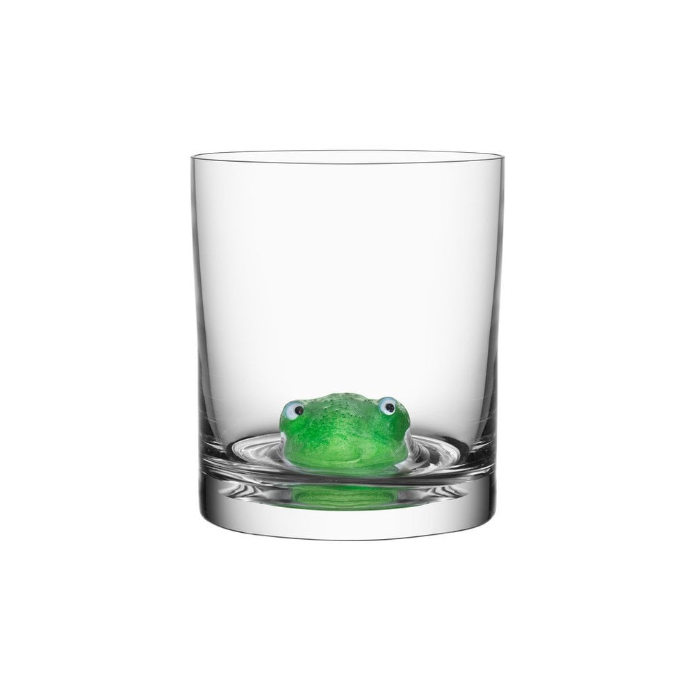 Kosta Boda New Friends glas 46 cl Groda | Skandinavisk Design | Dricksglas | Grön