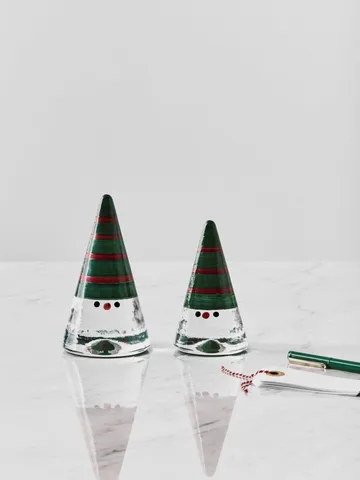 Noel tomte - Grön, 11,5 cm - Kosta Boda