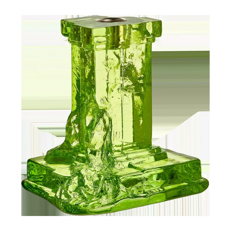 Kosta Boda Rocky Baroque ljusstake 150 mm Kryptonit