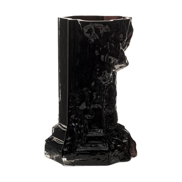 Rocky Baroque vas 25 cm - Nattsvart - Kosta Boda