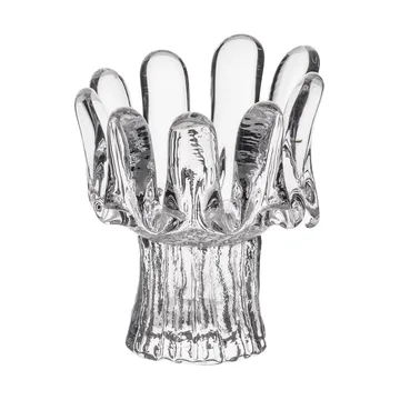 Solros ljuslykta 11,5 cm - Klar - Kosta Boda