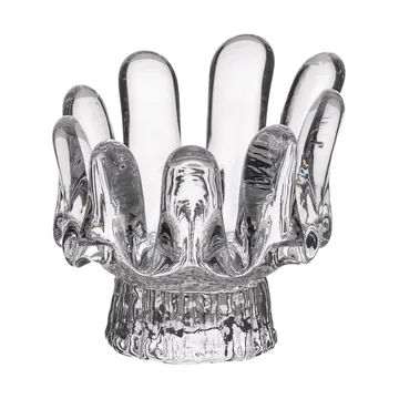 Solros ljuslykta 9,2 cm - Klar - Kosta Boda