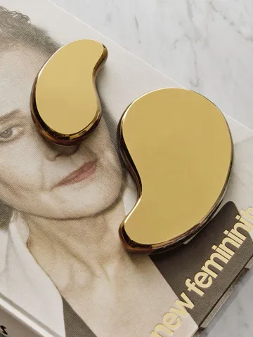 Tears of joy dekorationsobjekt 2 delar - Guld - Kosta Boda