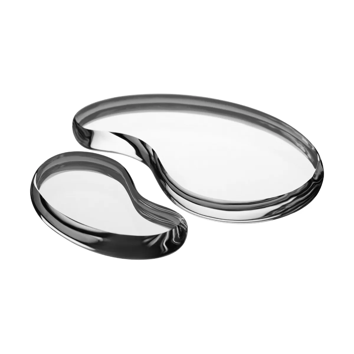 Tears of joy dekorationsobjekt 2 delar, Silver Kosta Boda