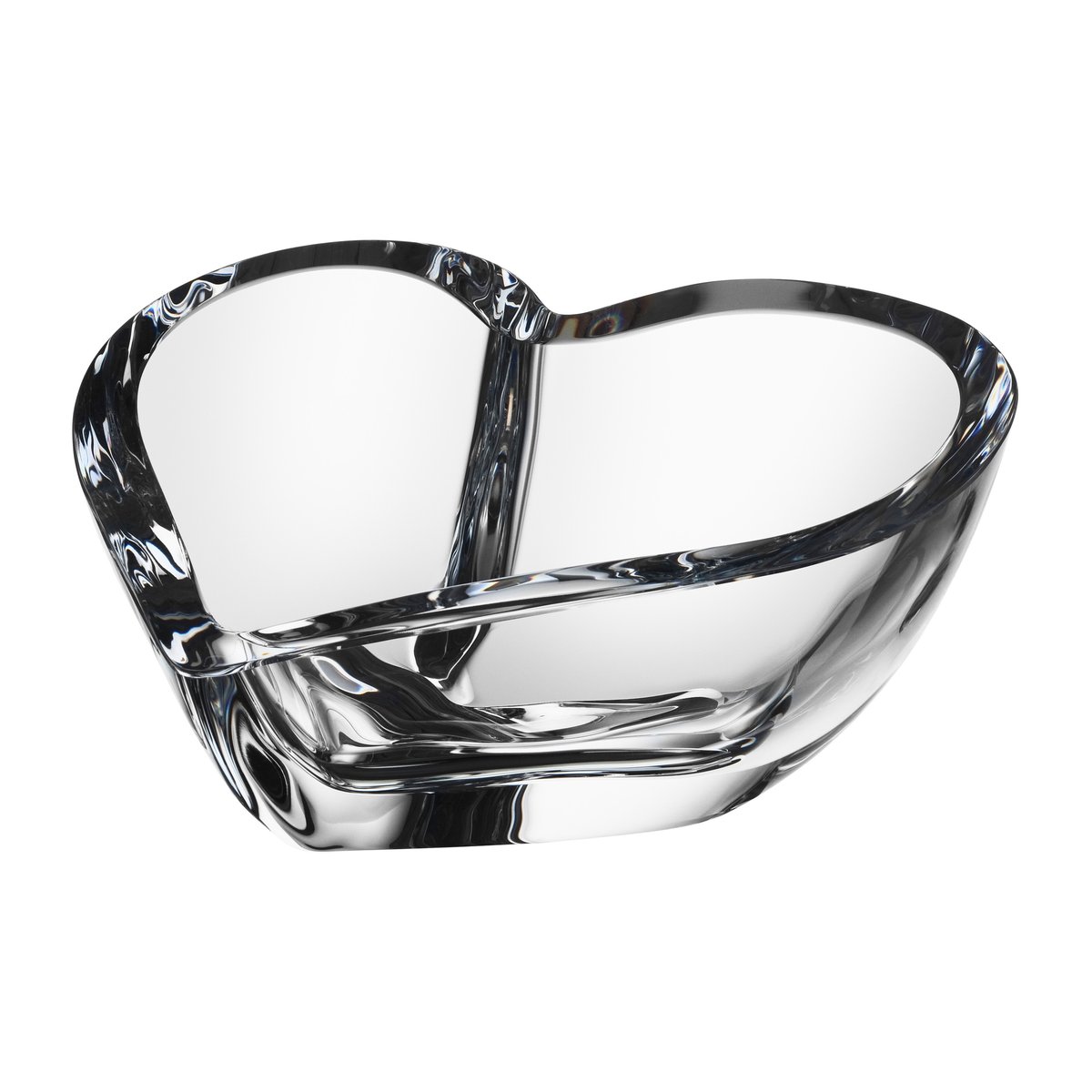 Kosta Boda Valentino skål klar | Skandinavisk Design | Dekorationsskålar | Transparent