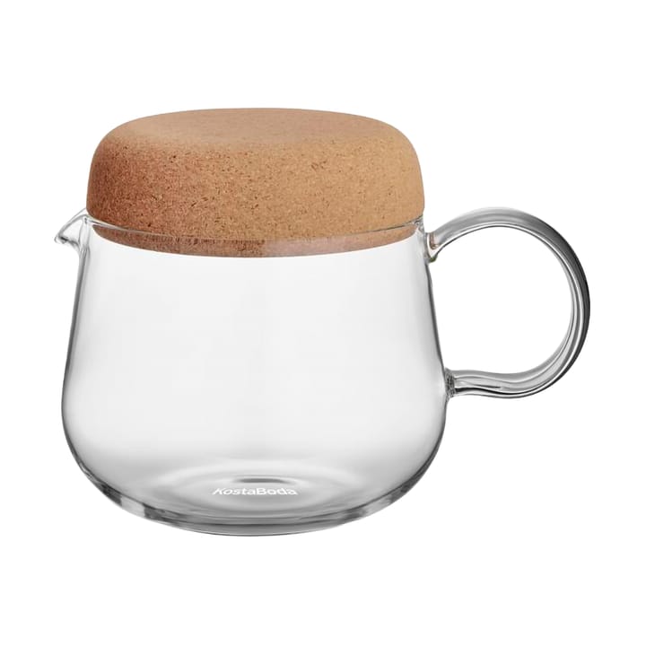 Viva tekanna med korklock 1,2 L, Klar Kosta Boda