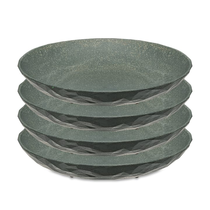 Club djup tallrik Ø22 cm 4-pack - Nature ash grey - Koziol