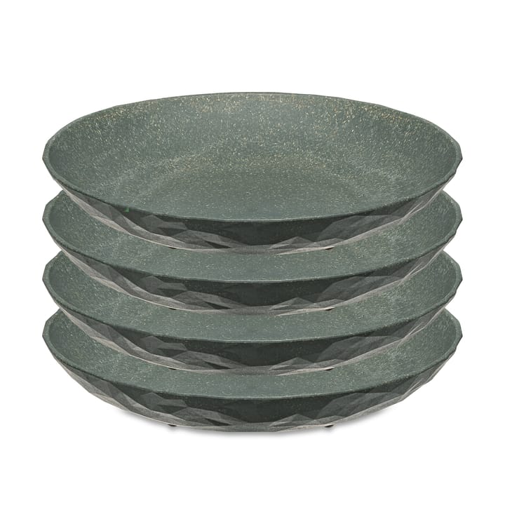 Club djup tallrik Ø22 cm 4-pack - Nature ash grey - Koziol