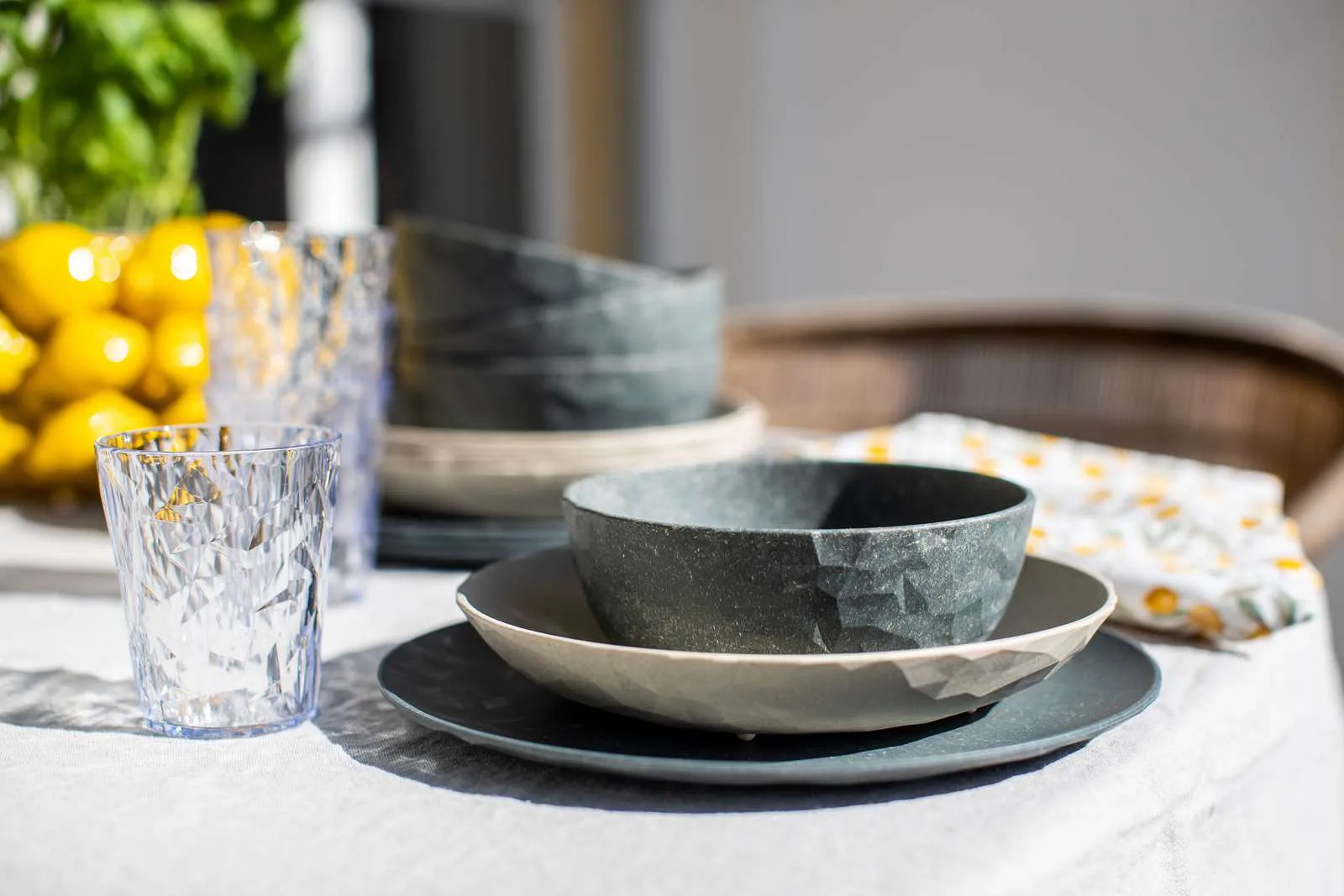 Club Göteborg servis 16 delar biocirk termoplast, Multi Koziol