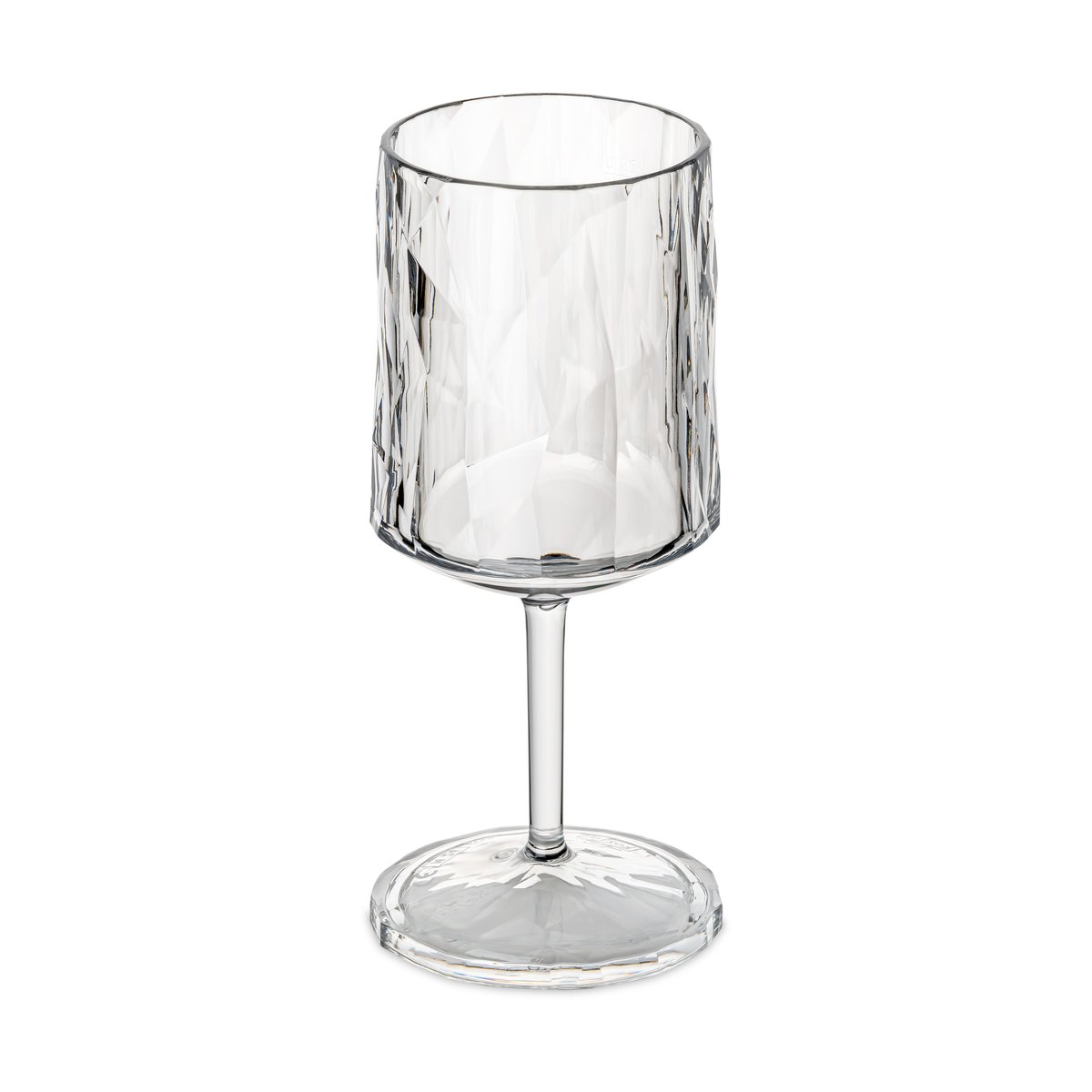 Koziol Club No. 21 vinglas plast 25 cl 2-pack Kristallklar