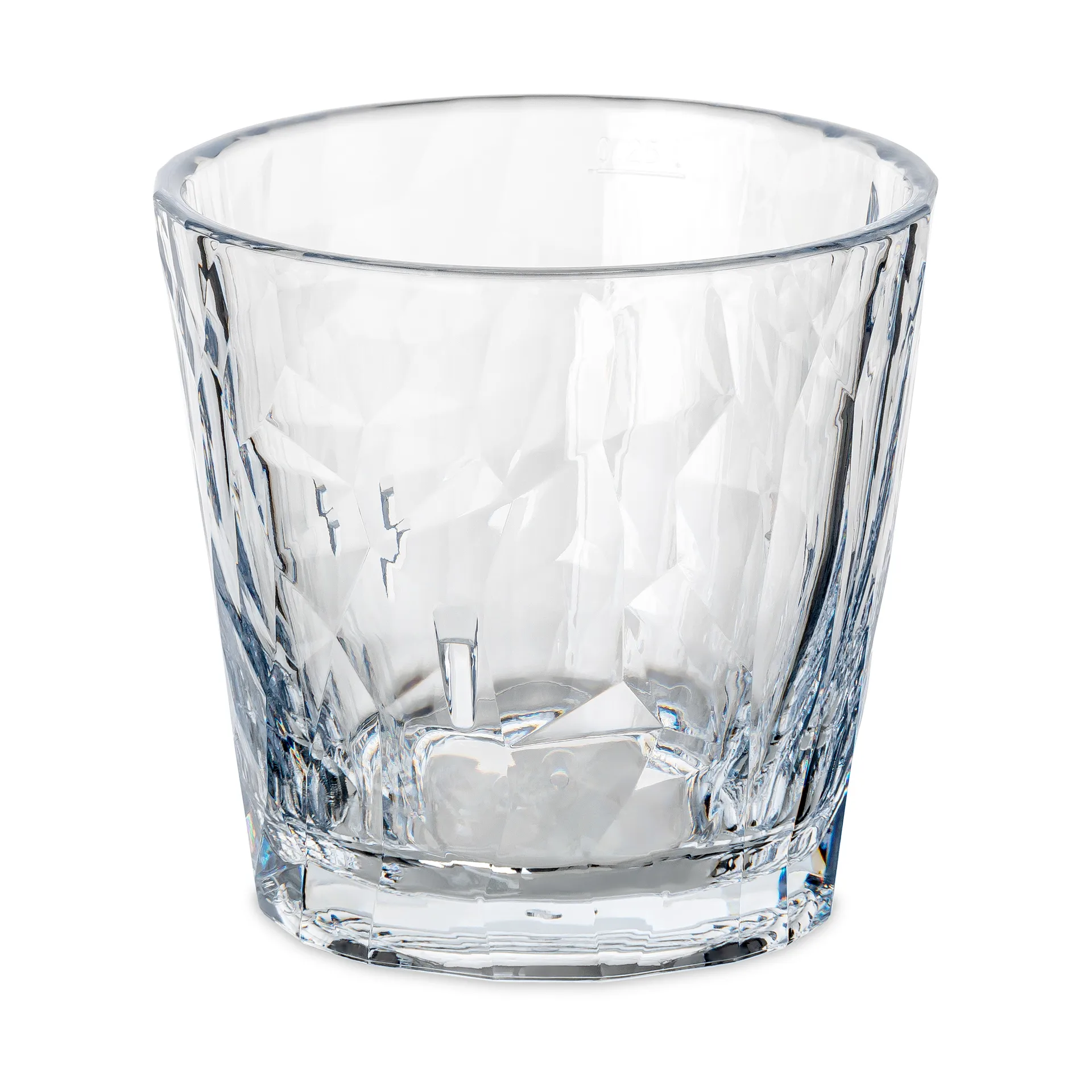 Club No. 22 tumblerglas plast 25 cl 2-pack, Kristallklar Koziol