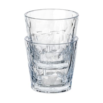 Club No. 22 tumblerglas plast 25 cl 2-pack - Kristallklar - Koziol