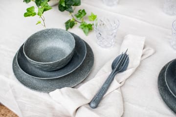 Club skål Ø16,2 cm 4-pack biocirkulär termoplast - Nature ash grey - Koziol