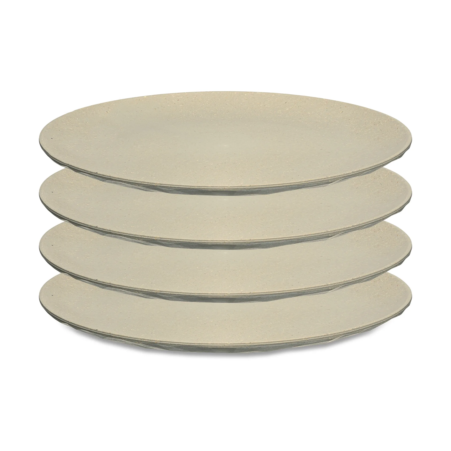 Club tallrik Ø26 cm 4-pack, Nature desert sand Koziol