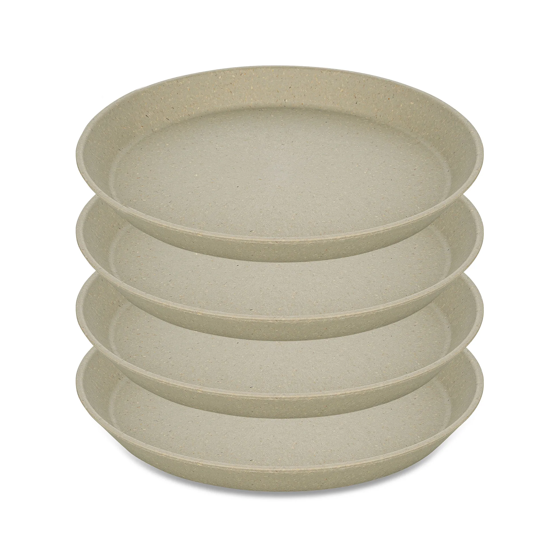 Connect assiett Ø20,5 cm 4-pack, Nature desert sand Koziol