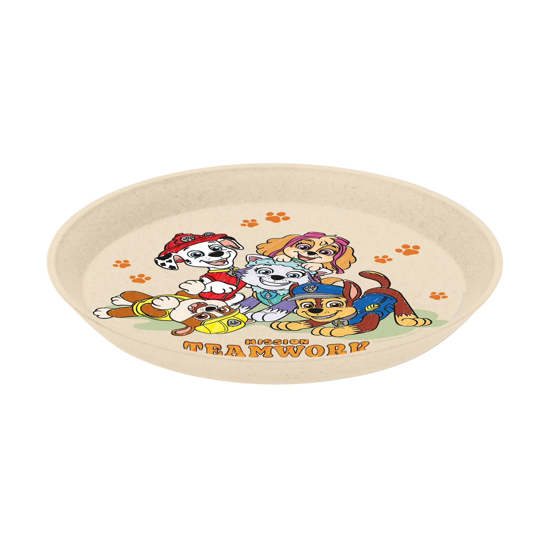 Connect Paw Patrol barnservis 3 delar, Beige Koziol