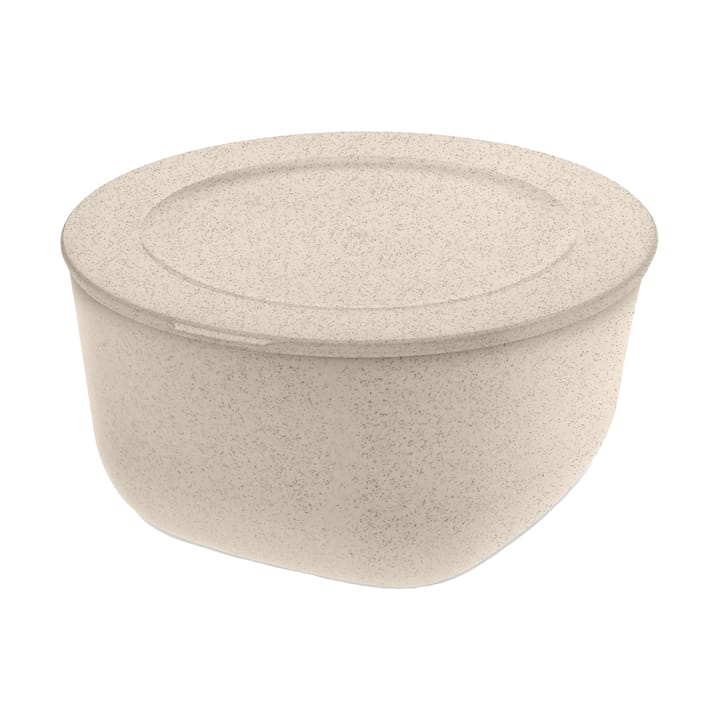 Connect skål/bunke med lock 2 L biocirk termoplast, Nature desert sand Koziol