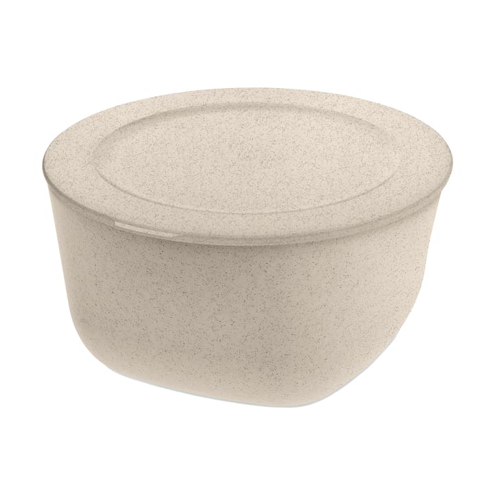 Connect skål/bunke med lock 4 L biocirk termoplast - Nature desert sand - Koziol