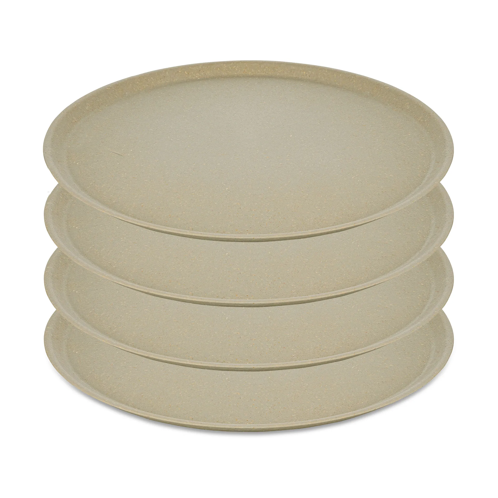 Connect tallrik Ø25,5 cm 4-pack, Nature desert sand Koziol