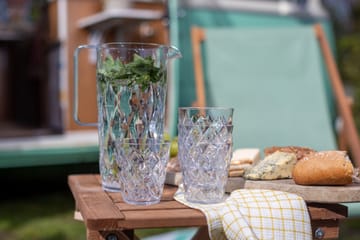 Crystal karaff inkl 4 glas - Kristallklar - Koziol