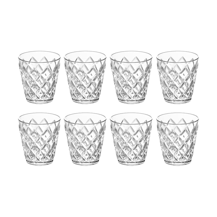 Crystal S Dricksglas 8-pack - Kristallklar - Koziol