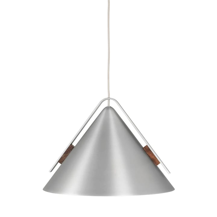 Cone pendel L - Aluminium-valnöt - Kristina Dam Studio