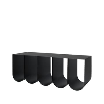 Curved bänk - Black - Kristina Dam Studio