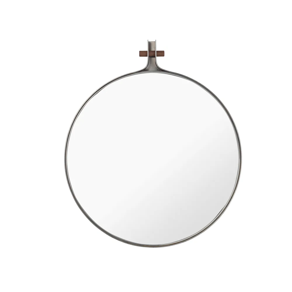 Kristina Dam Studio Dowel spegel Rostfritt stål Ø35 cm