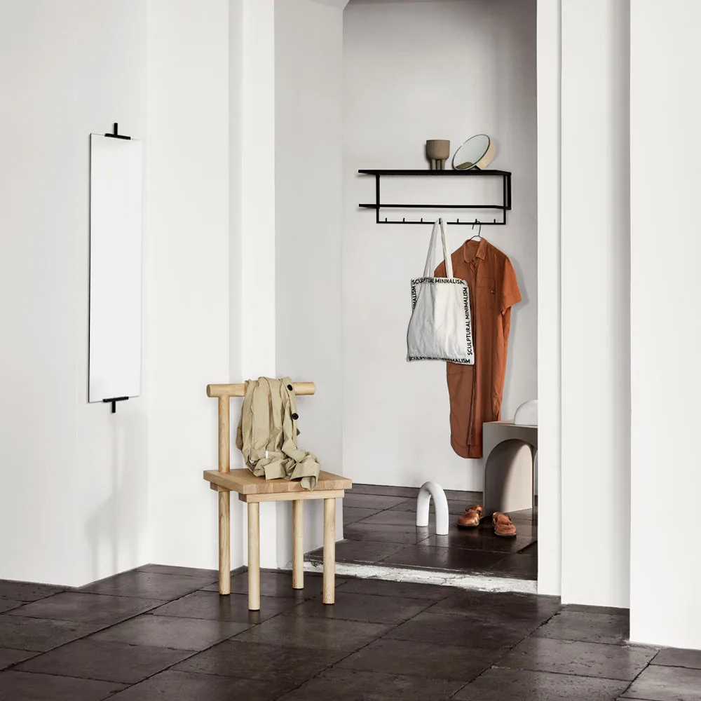 Easel spegel, steel, small Kristina Dam Studio