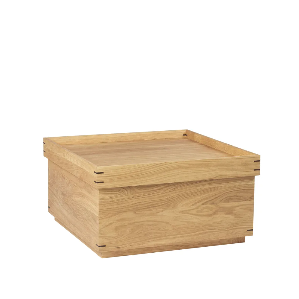 Japanese brickbord 68x68 cm, dark oak, large Kristina Dam Studio