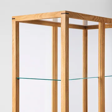 Japanese vitrinskåp large - Varm oljad ek - Kristina Dam Studio