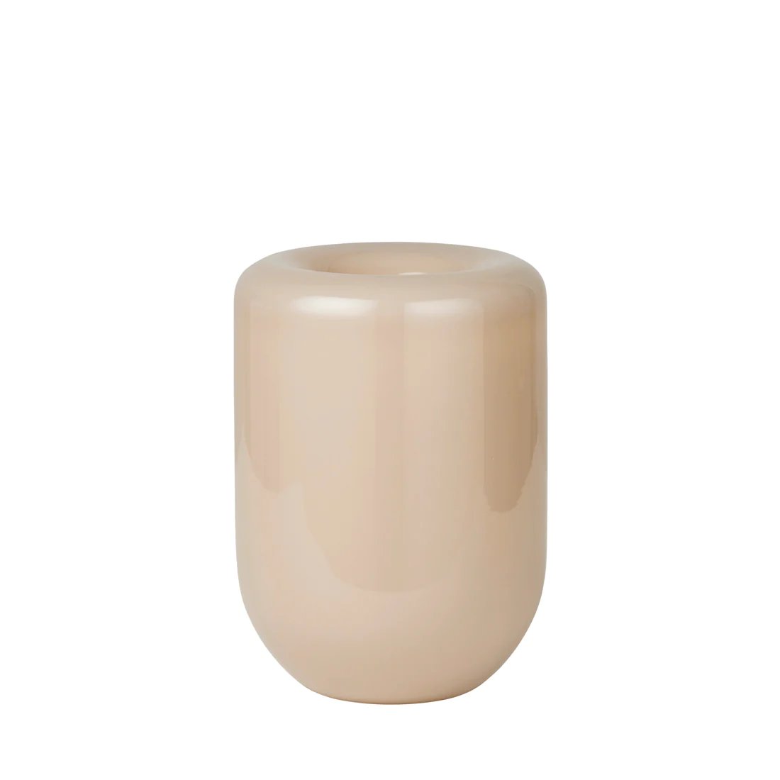 Kristina Dam Studio Opal vas L 20 cm Beige | Skandinavisk Design | Vaser | Beige