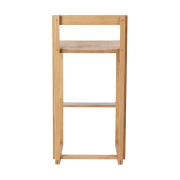 Outline barstol 75 cm - Varm lackerad ek-borstat stål - Kristina Dam Studio