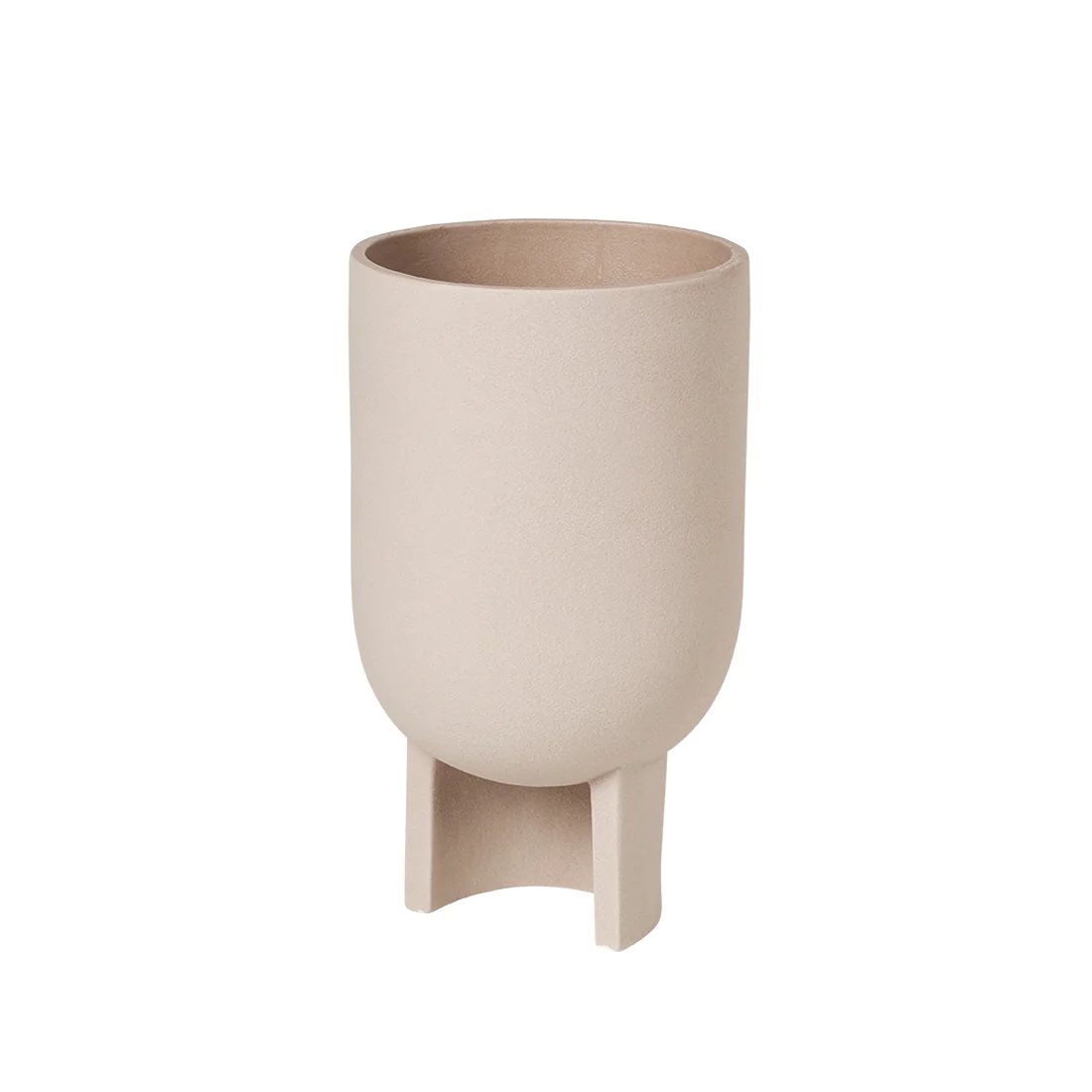 Kristina Dam Studio Serene blomkruka M Terrakotta beige