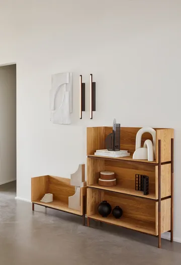 Serif Relief väggdekoration M - Off white - Kristina Dam Studio