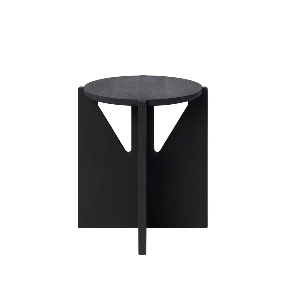 Kristina Dam Studio Stool pall Oak black | Skandinavisk Design | Pallar | Svart