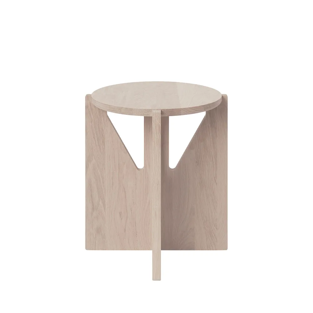 Kristina Dam Studio Stool pall Oak | Skandinavisk Design | Pallar | Beige