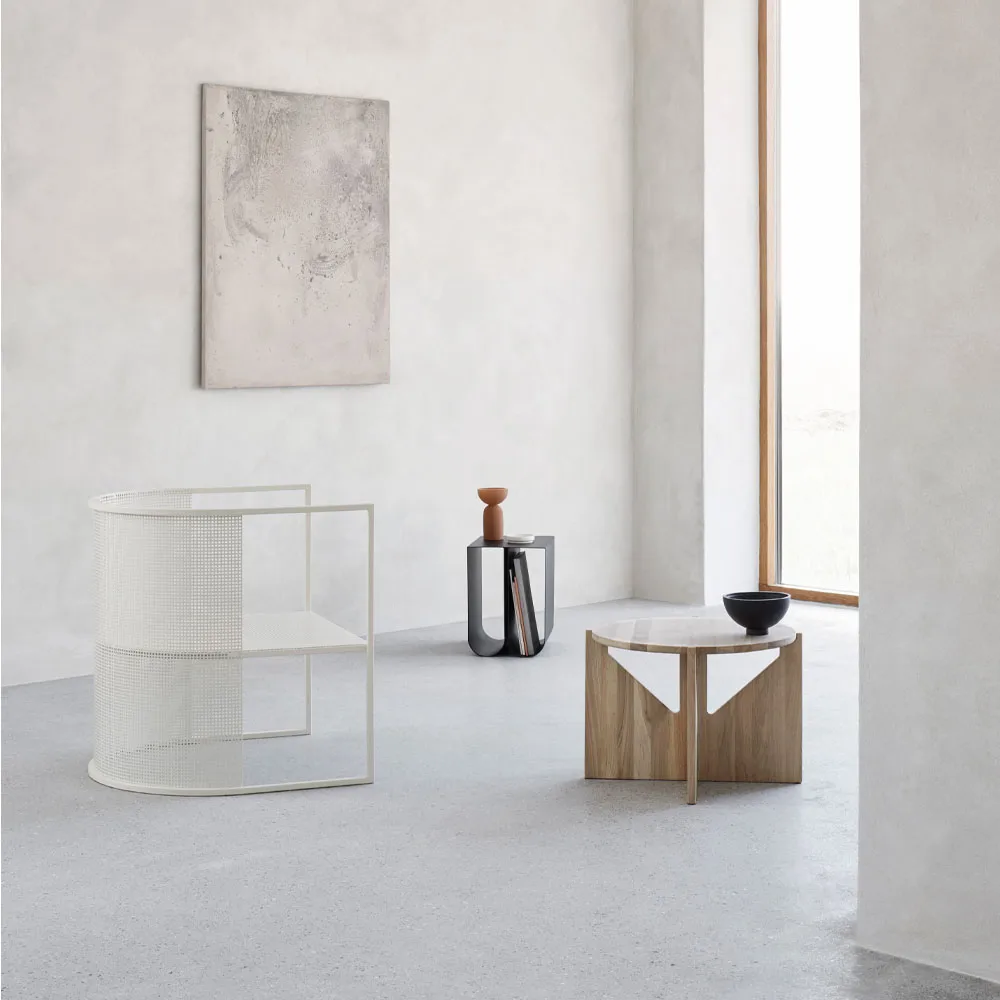 Table soffbord, Oak black Kristina Dam Studio