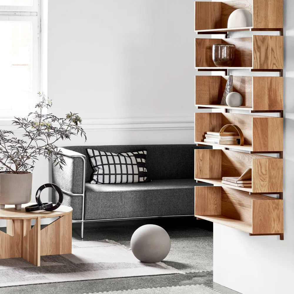 XL Table soffbord, Oak black Kristina Dam Studio