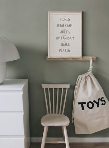 Jag är poster 30x40 cm - Dark grey - Kunskapstavlan®