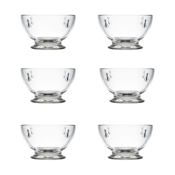 Abeille glasskål 60 cl 6-pack - Klar - La Rochère