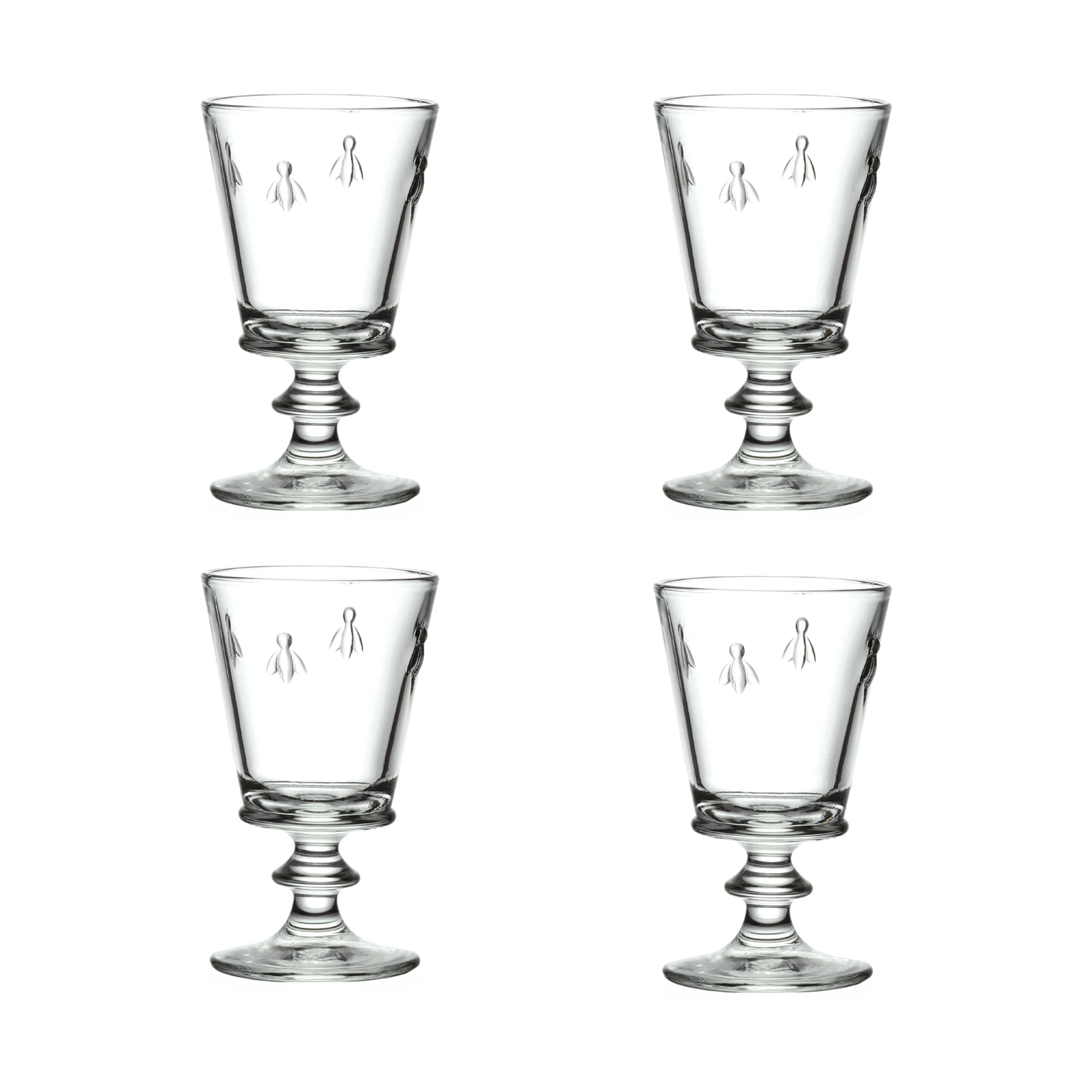 Abeille vinglas 24 cl 4-pack, Klar