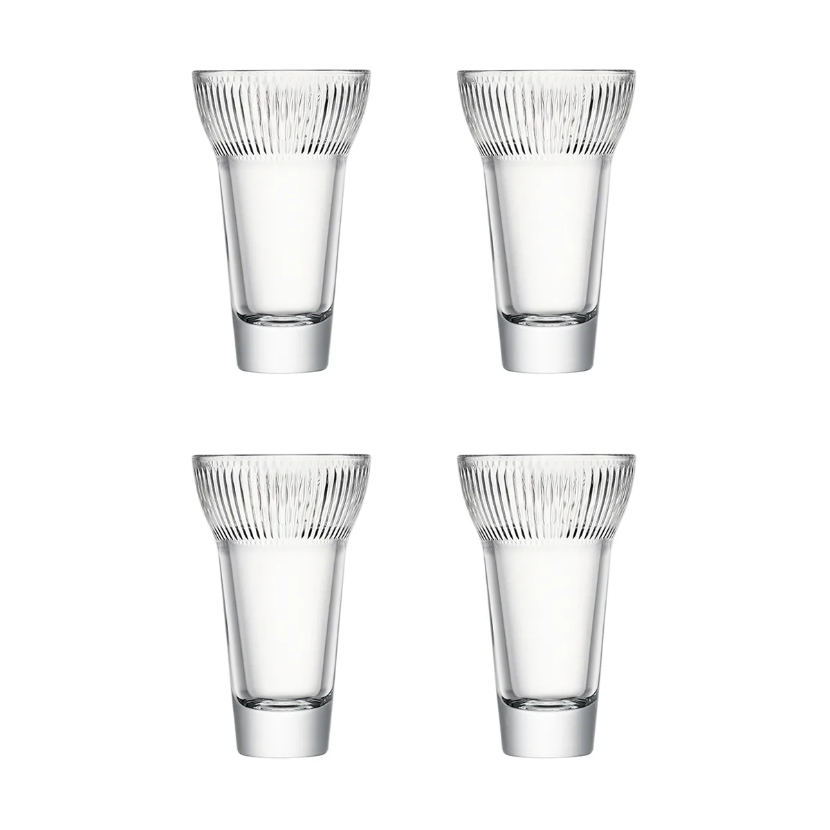 La Rochère Calanque drinkglas 4-pack Transparent