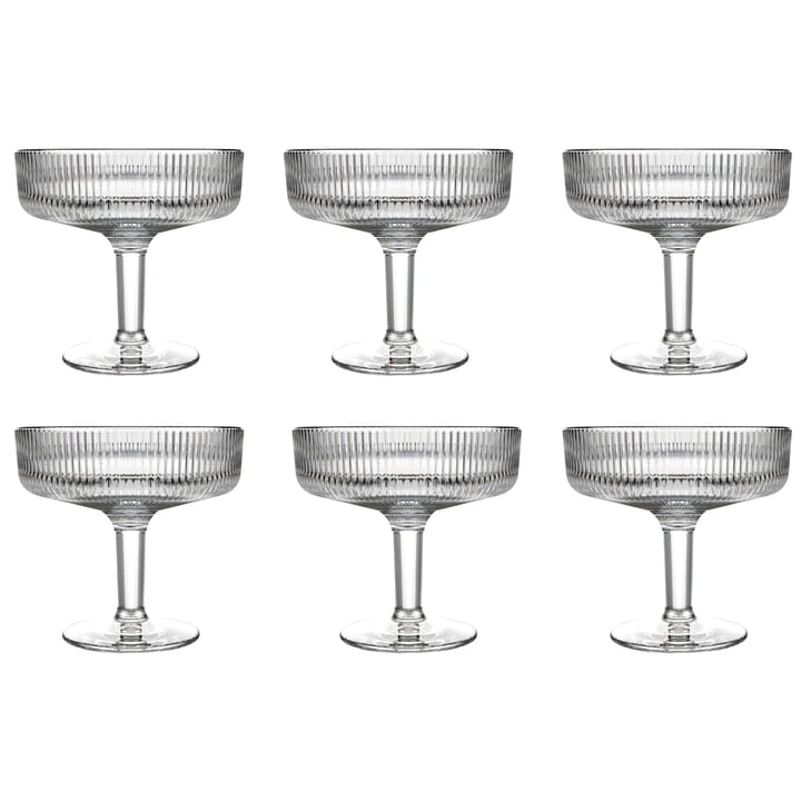 Coupe Alice dessertskål 33 cl 6-pack, Transparent La Rochère